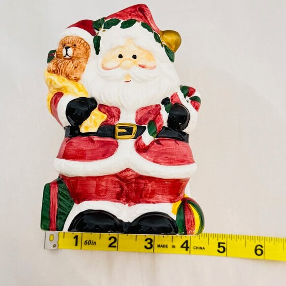 Vintage 1997 Santa Napkin Holder - Picture 5 of 6